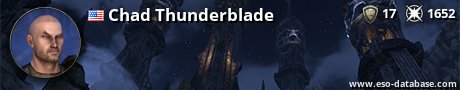 Signatur von Chad Thunderblade