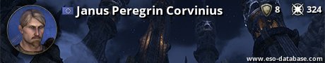 Signatur von Janus Peregrin Corvinius