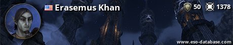 Signatur von Erasemus Khan