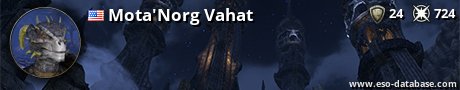 Signatur von Mota'Norg Vahat