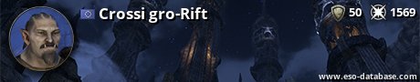 Signatur von Crossi gro-Rift