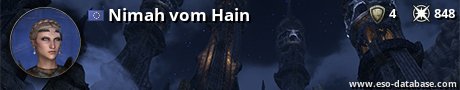 Signatur von Nimah vom Hain