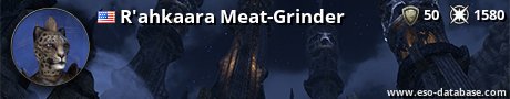 Signatur von R'ahkaara Meat-Grinder