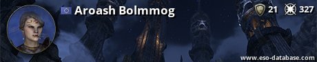 Signatur von Aroash Bolmmog