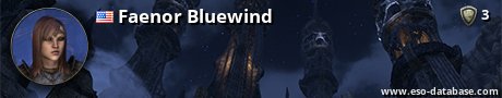 Signatur von Faenor Bluewind