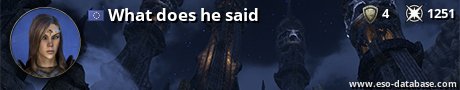 Signatur von What does he said
