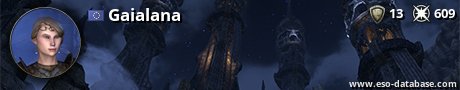 Signatur von Gaialana