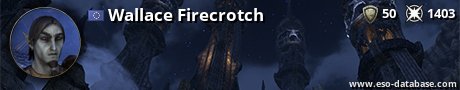 Signatur von Wallace Firecrotch