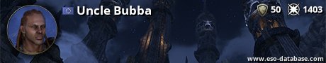 Signatur von Uncle Bubba