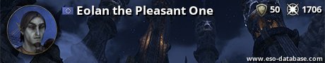 Signatur von Eolan the Pleasant One