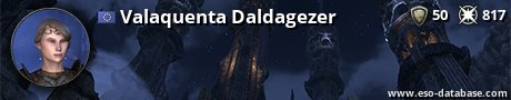 Signatur von Valaquenta Daldagezer
