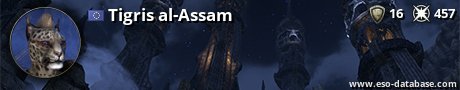 Signatur von Tigris al-Assam