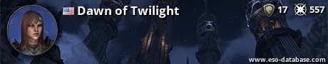 Signatur von Dawn of Twilight