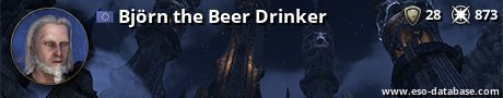 Signatur von Björn the Beer Drinker