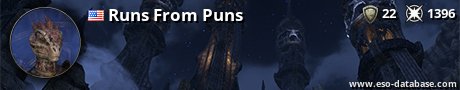 Signatur von Runs From Puns