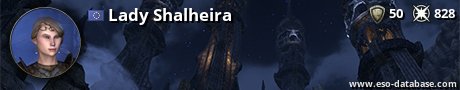 Signatur von Lady Shalheira