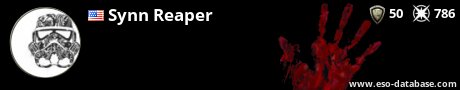 Signatur von Synn Reaper