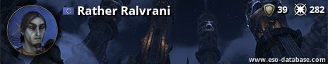 Signatur von Rather Ralvrani