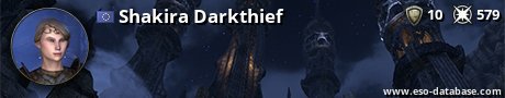 Signatur von Shakira Darkthief