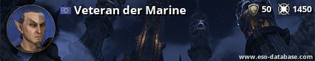 Signatur von Veteran der Marine