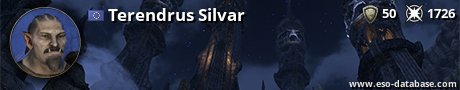 Signatur von Terendrus Silvar