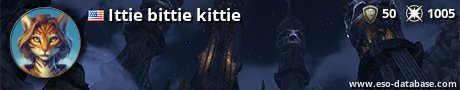 Signatur von Ittie bittie kittie