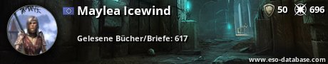 Signatur von Maylea Icewind