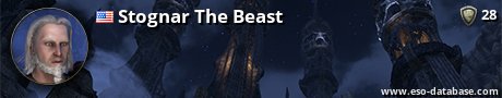 Signatur von Stognar The Beast
