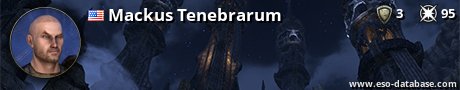 Signatur von Mackus Tenebrarum