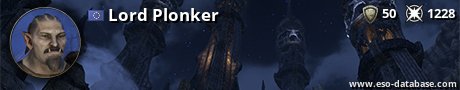 Signatur von Lord Plonker