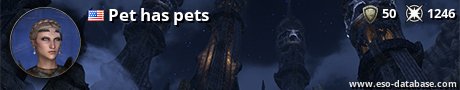 Signatur von Pet has pets