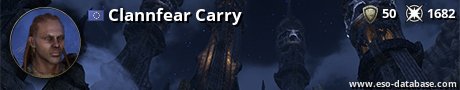 Signatur von Clannfear Carry