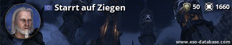 Signatur von Starrt auf Ziegen