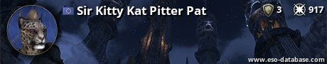 Signatur von Sir Kitty Kat Pitter Pat