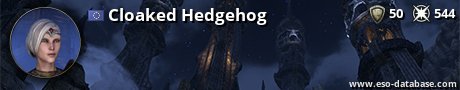 Signatur von Cloaked Hedgehog