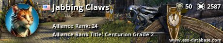 Signatur von Jabbing Claws