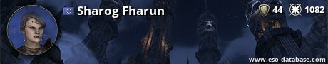 Signatur von Sharog Fharun