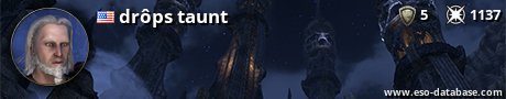 Signatur von drôps taunt