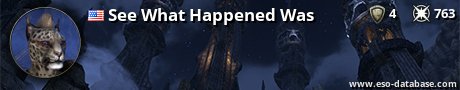 Signatur von See What Happened Was