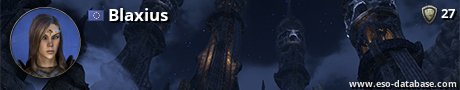 Signatur von Blaxius