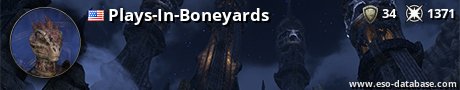 Signatur von Plays-In-Boneyards