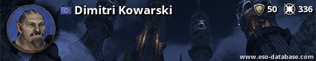 Signatur von Dimitri Kowarski