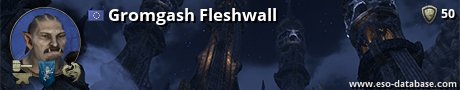 Signatur von Gromgash Fleshwall