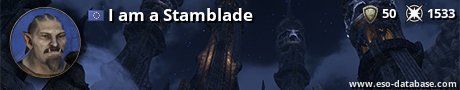 Signatur von I am a Stamblade