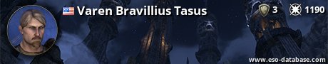 Signatur von Varen Bravillius Tasus