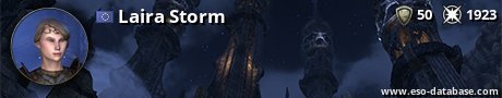 Signatur von Laira Storm