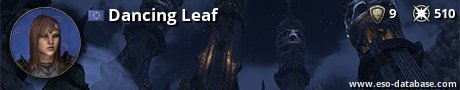 Signatur von Dancing Leaf