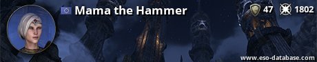 Signatur von Mama the Hammer
