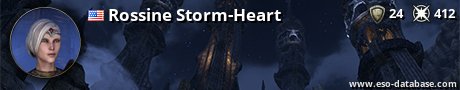 Signatur von Rossine Storm-Heart