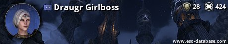 Signatur von Draugr Girlboss